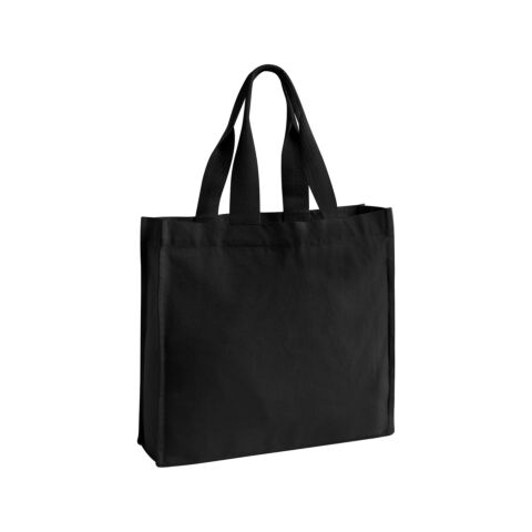 Chevron handle shopper