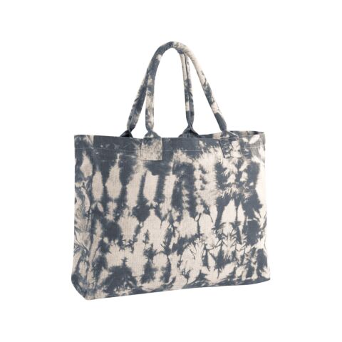 Tie-dye canvas tote bag