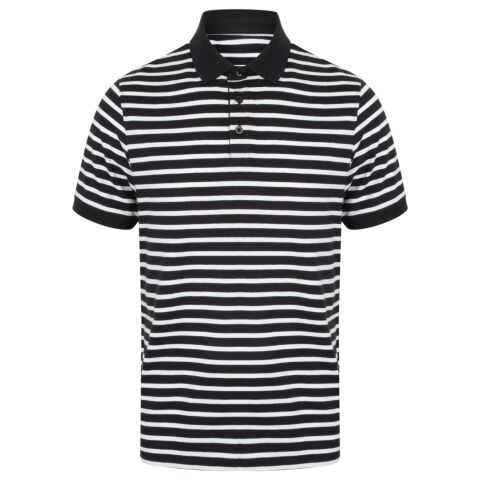 Striped Jersey polo shirt