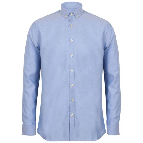 Modern long sleeve Oxford shirt