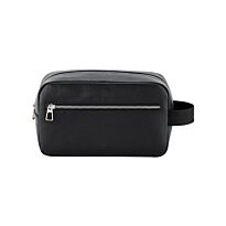 Tailored luxe PU wash bag