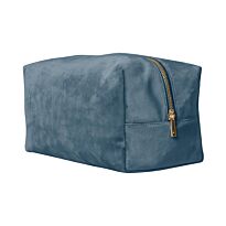 Velvet toiletry/accessory case