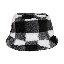 Sherpa check bucket hat (5003SC)