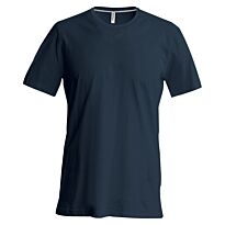Short-sleeved crew neck T-shirt