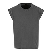 Vintage cropped heavy sleeveless tee