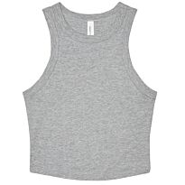 Women’s micro rib racer tank