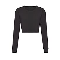 Women's long sleeve cropped T
