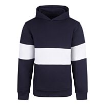 Heavyweight panelled hoodie