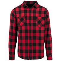 Checked flannel shirt
