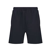 Knitted shorts with zip pockets
