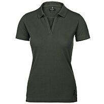 Women’s Harvard v-neck – stretch deluxe polo