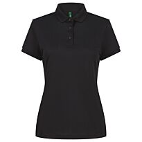 Women’s recycled polyester polo shirt