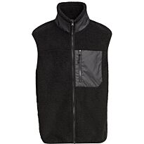 Bonded sherpa vest