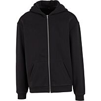 Loose-fit zip hoodie