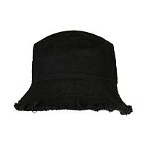 Open edge bucket hat