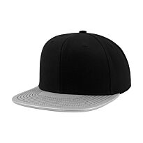 Metallic visor snapback (6089PU)