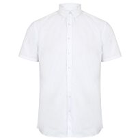 Modern short sleeve Oxford shirt