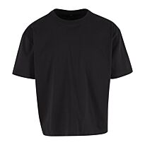 Cropped oversize tee