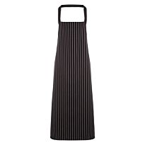 Striped bib apron