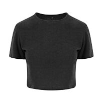 Women's triblend cropped T